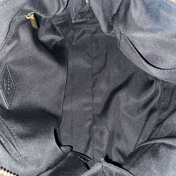 FOSSIL 3 Tone Black/White/Brown Buttery Soft Leather Satchel/Shoulder EUC - Picture 16 of 17